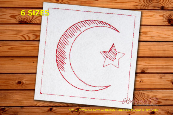 Crescent and Star Redwork: A Designer’s Review
