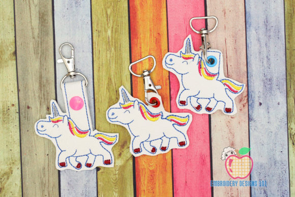 Review: Beautiful Unicorn ITH Snaptab Keyfob for Boutique Brands