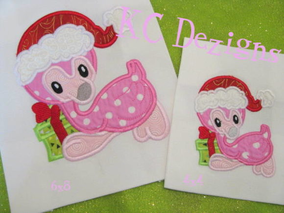 Review: Christmas Baby Flamingo Applique for Holiday Crafts
