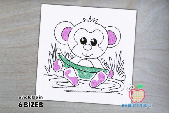 Review: Girl Monkey with Banana Design
