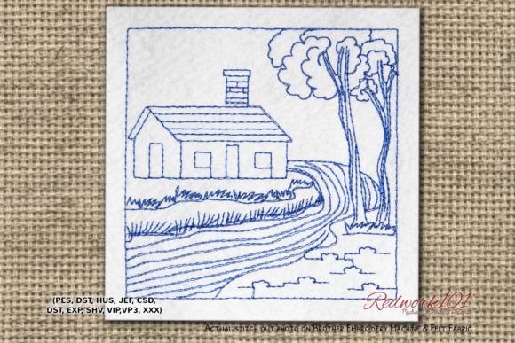 Reviewing House Side of River for Etsy Shops