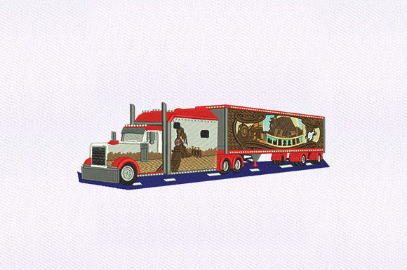 Scenery Truck Embroidery Review